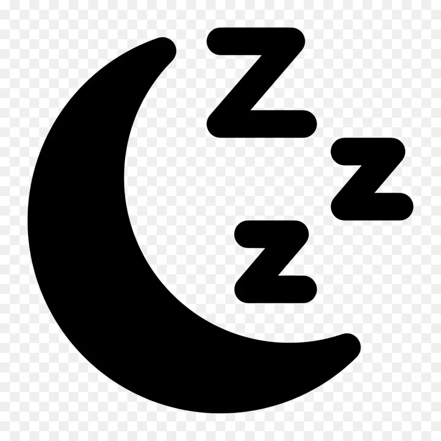 Dormir Zzz，Luna Con Z PNG