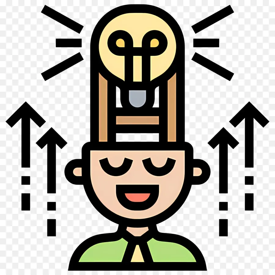 Gente De Innovación，Persona Con Bombilla PNG