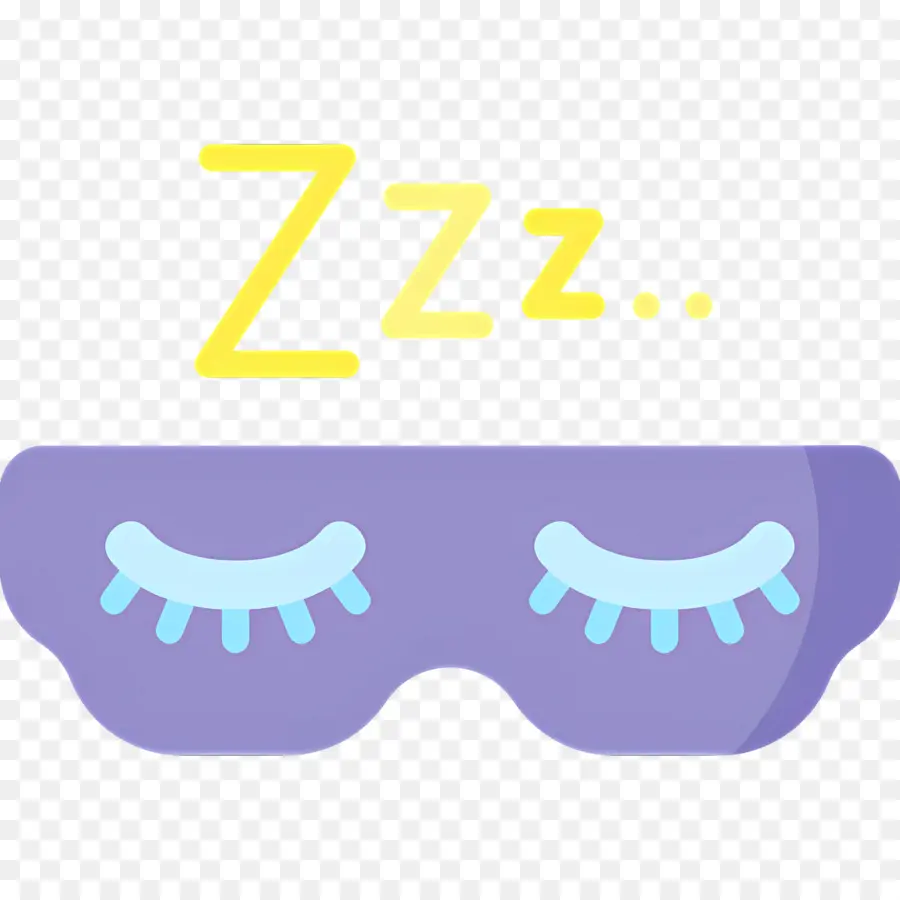 Dormir Zzz，Antifaz Para Dormir PNG