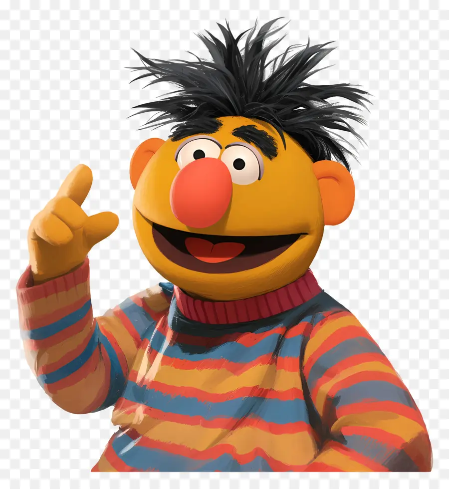 Ernie，Personaje De Dibujos Animados PNG