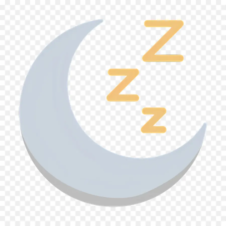 Dormir Zzz，Luna Con Z PNG