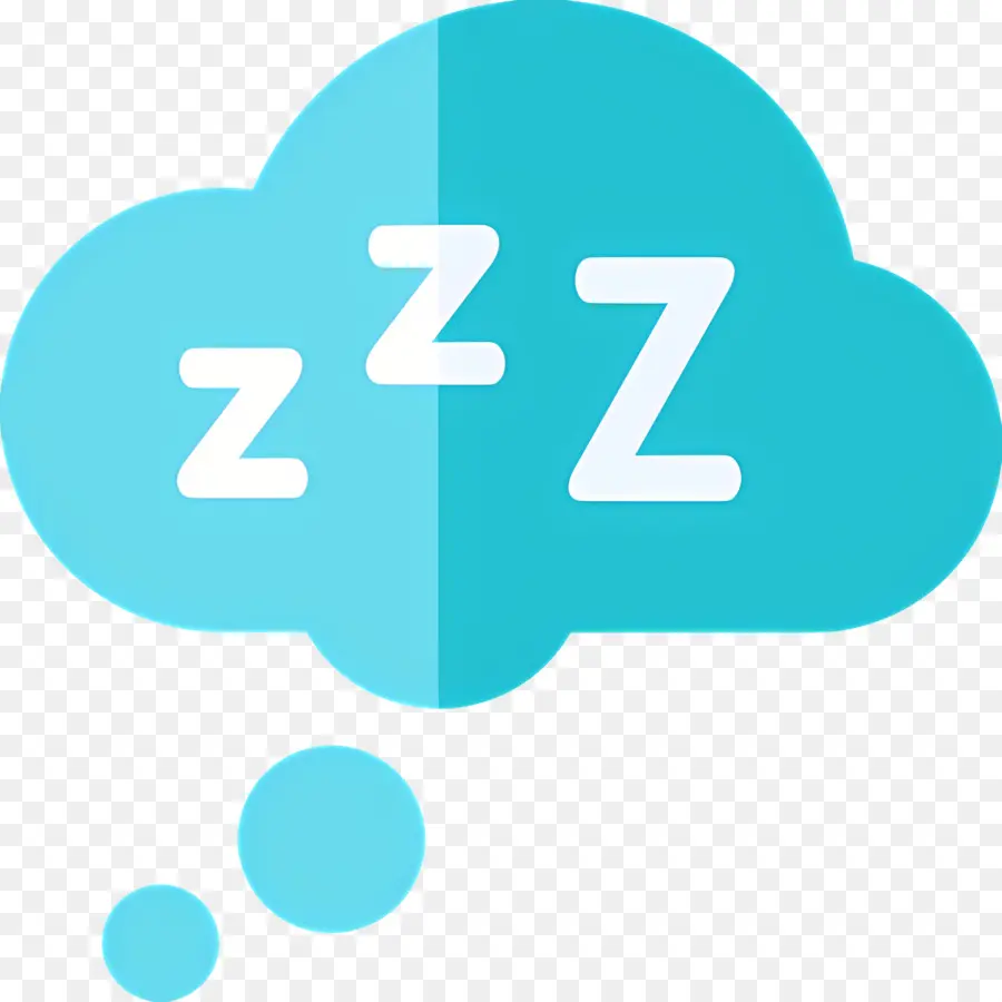 Dormir Zzz，Nube De Sueño PNG