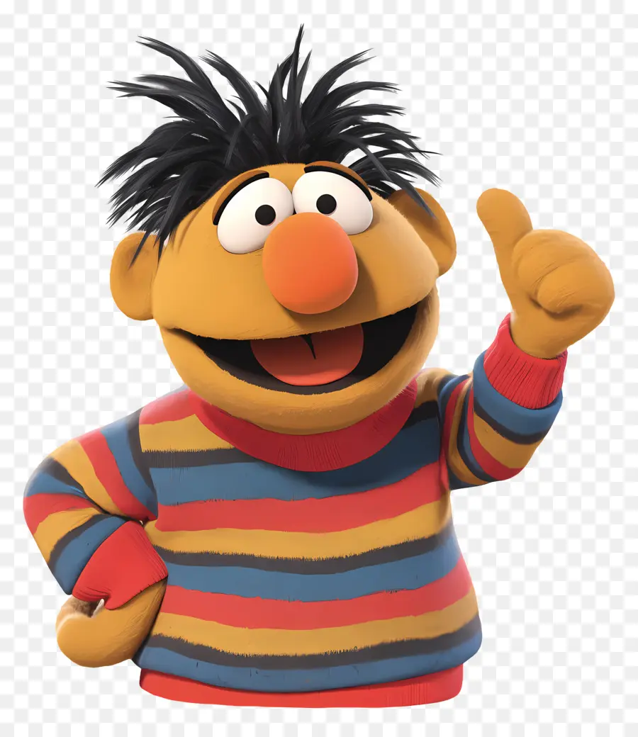 Ernie，Personaje De Dibujos Animados PNG