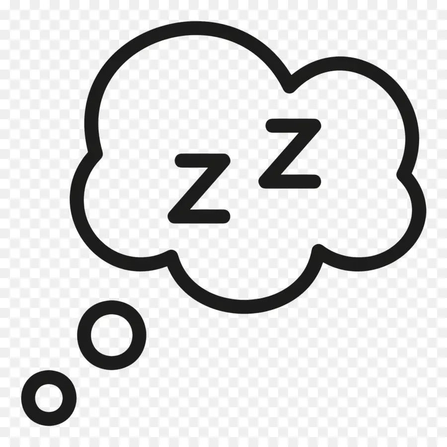 Dormir Zzz，Nube De Sueño PNG