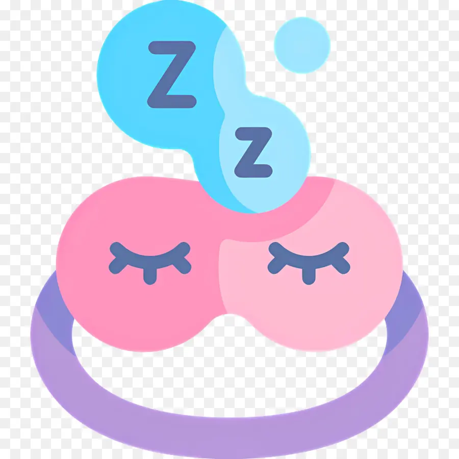 Dormir Zzz，Máscara Para Dormir PNG