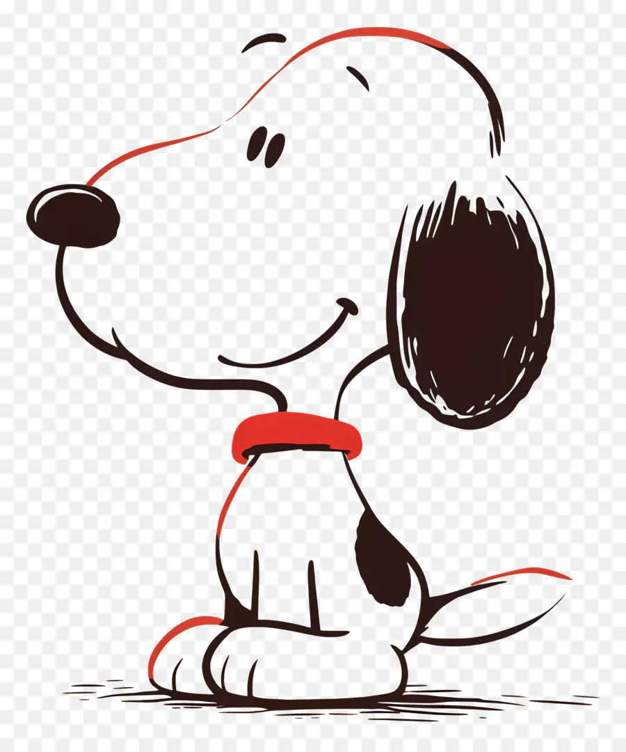 Snoopy，Boceto De Perro De Dibujos Animados PNG