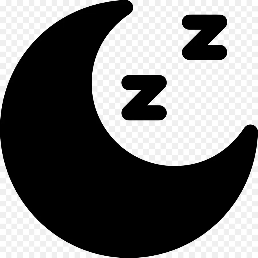 Dormir Zzz，Luna Con Z PNG