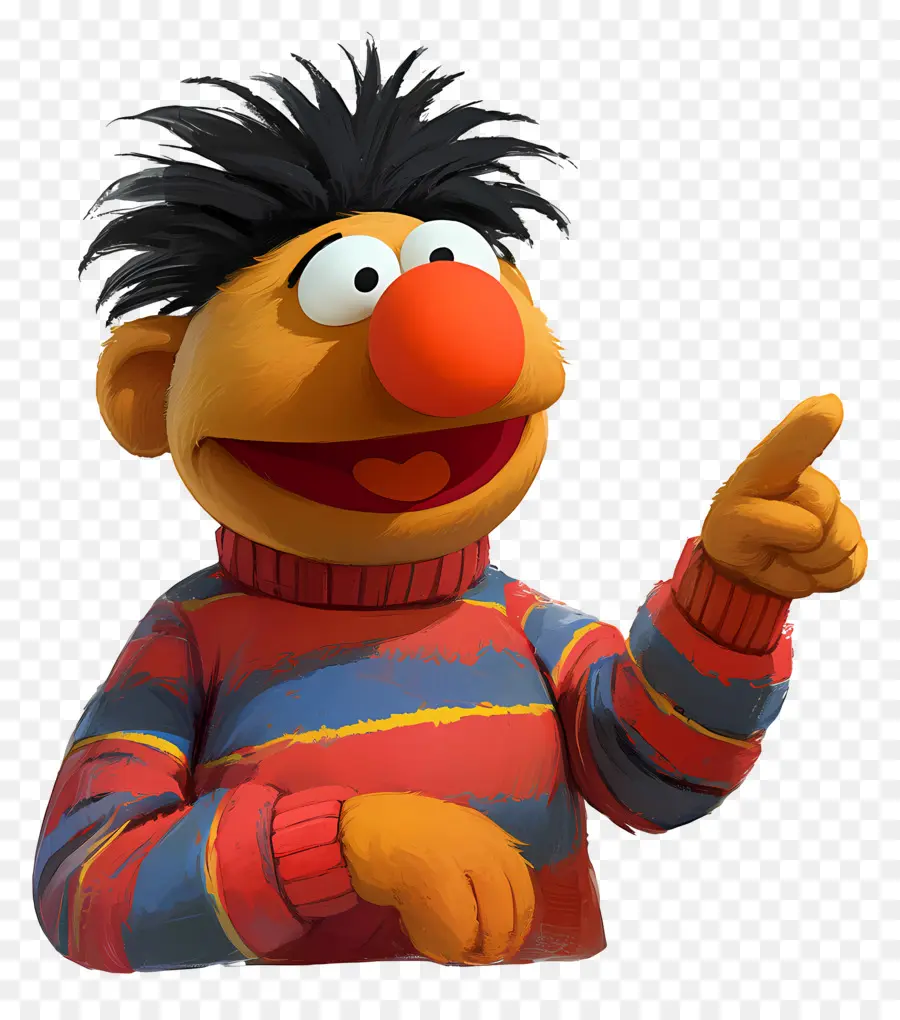 Ernie，Personaje De Dibujos Animados PNG