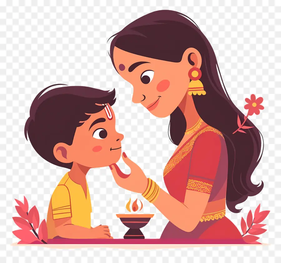 Bhai Dooj，Hermana Y Hermano PNG