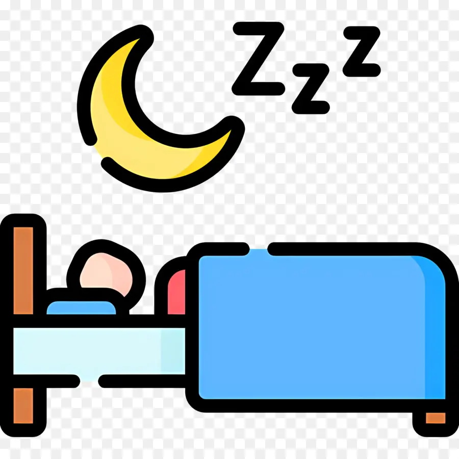 Dormir Zzz，Durmiendo En La Cama PNG