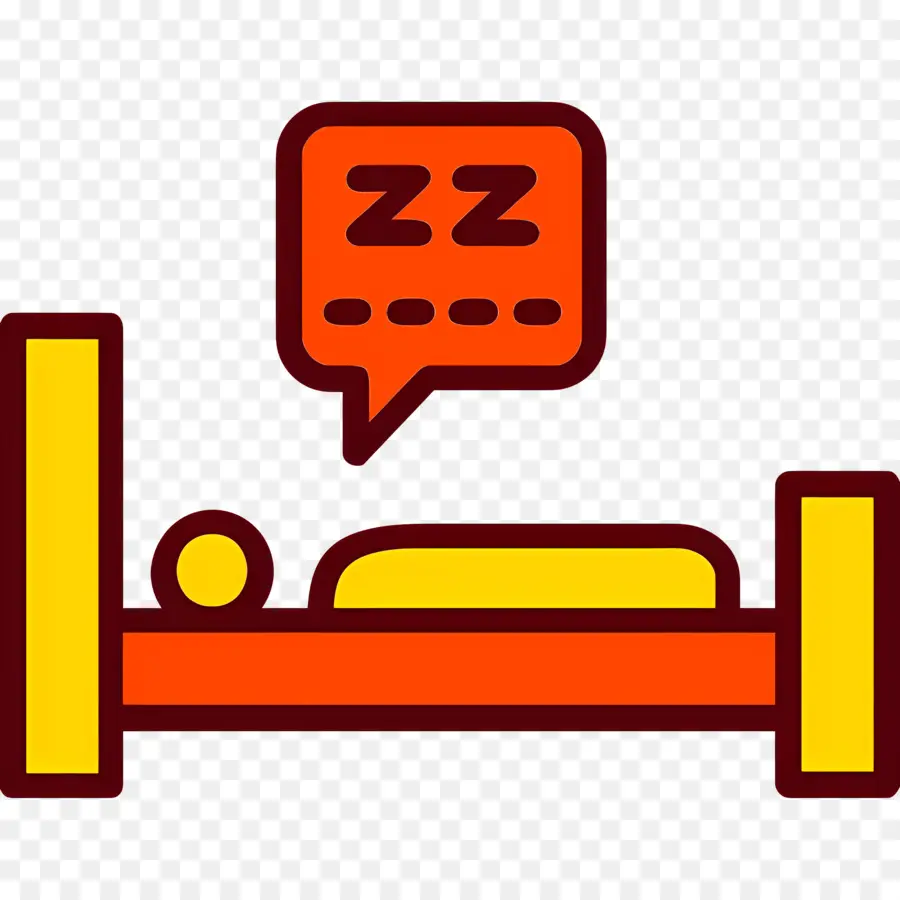 Dormir Zzz，Durmiendo En La Cama PNG