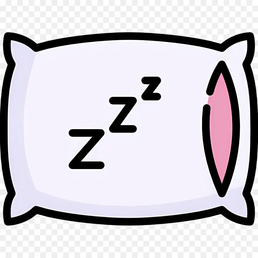 Dormir Zzz，Almohada Con Zzz PNG