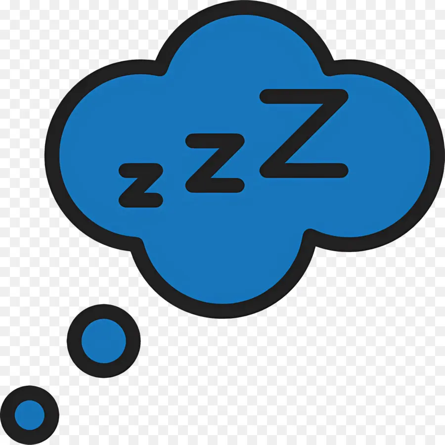 Dormir Zzz，Nube De Sueño PNG