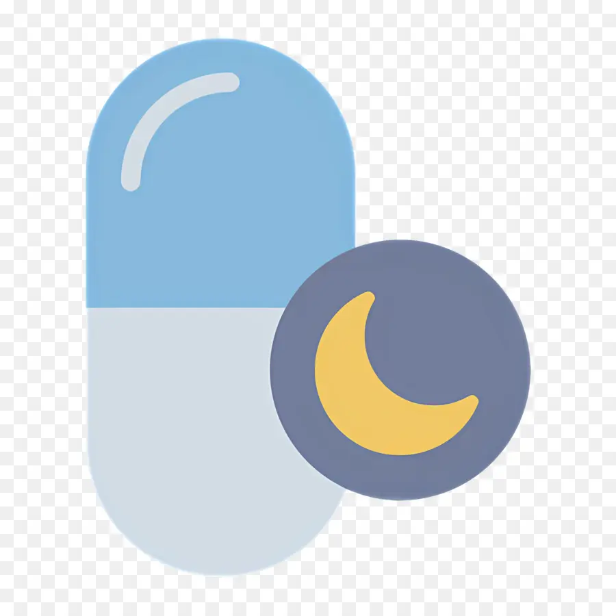 Medicina Para Dormir，Pastilla Para Dormir Azul PNG