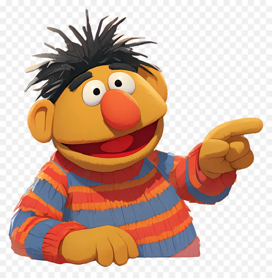 Ernie，Personaje De Dibujos Animados PNG