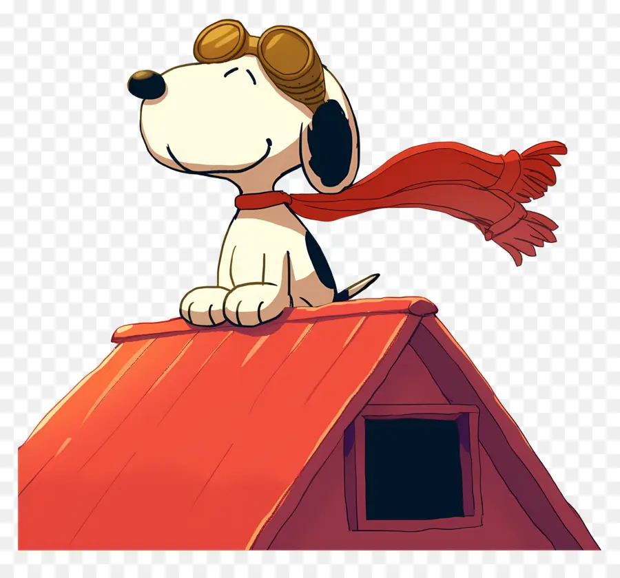 Snoopy，Perro De Dibujos Animados Con Gafas PNG