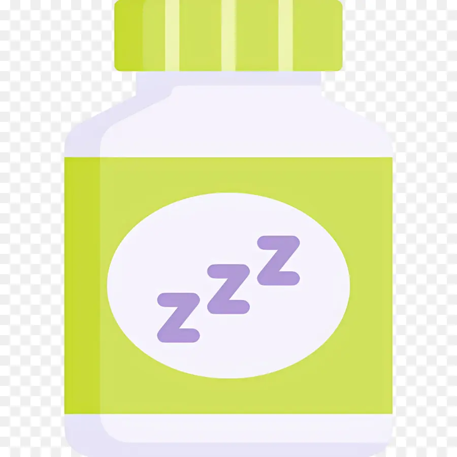 Medicina Para Dormir，Botella Para Dormir Azul PNG