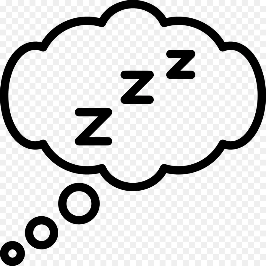 Dormir Zzz，Nube De Sueño PNG