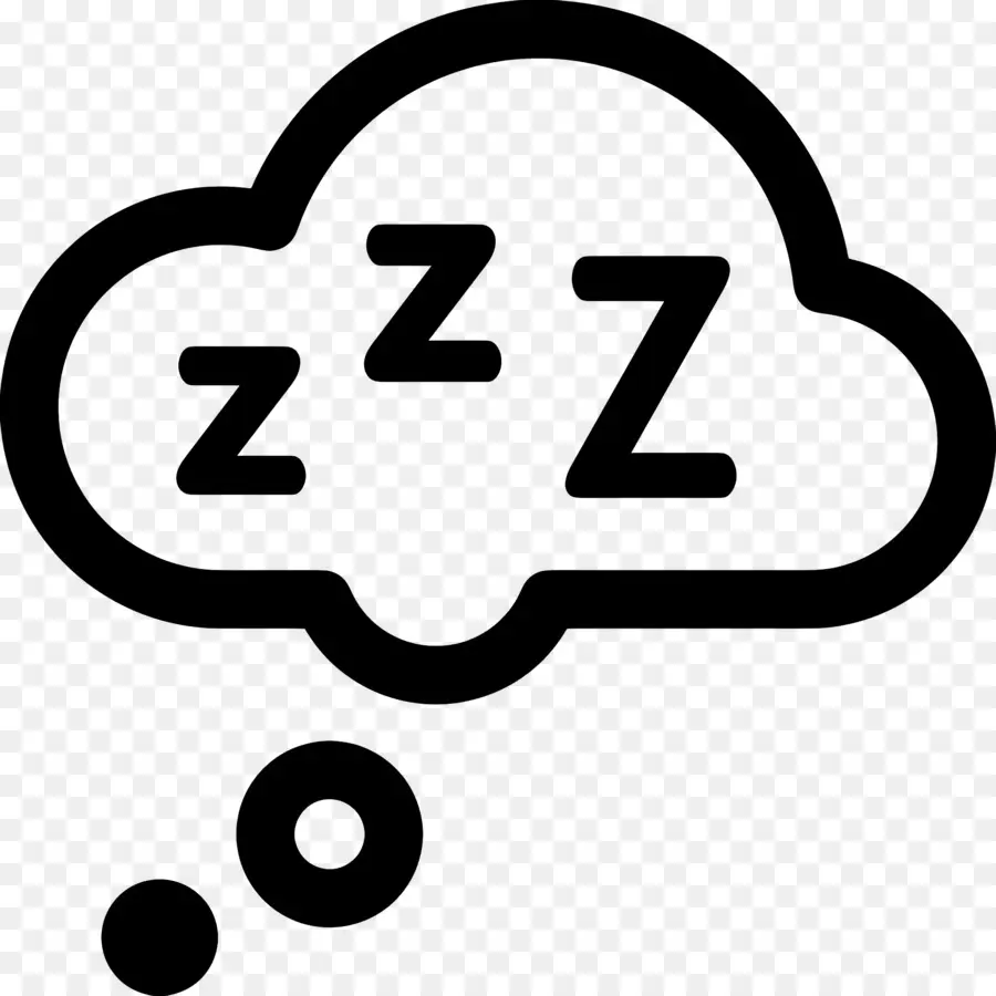 Dormir Zzz，Nube De Sueño PNG