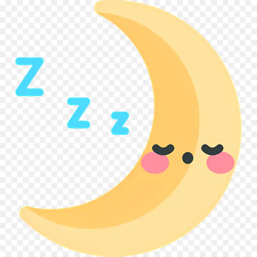 Dormir Zzz，Luna Con Z PNG