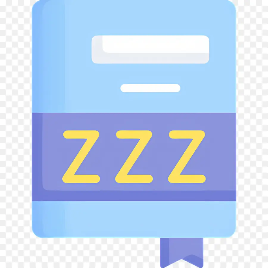 Dormir Zzz，Libro PNG