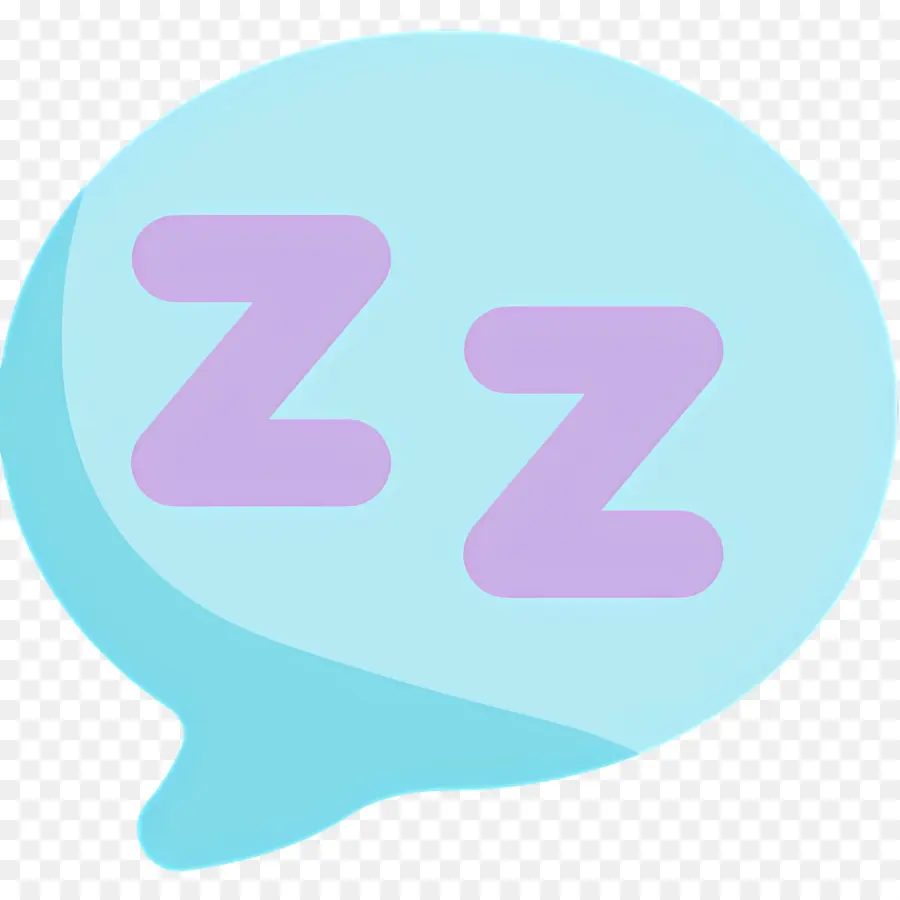 Dormir Zzz，Bocadillo Con Zzz PNG