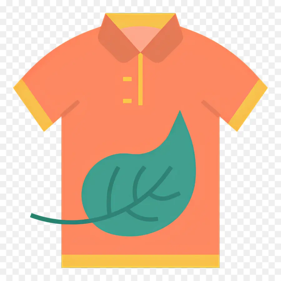 Sostenibilidad，Camisa Con Hoja PNG