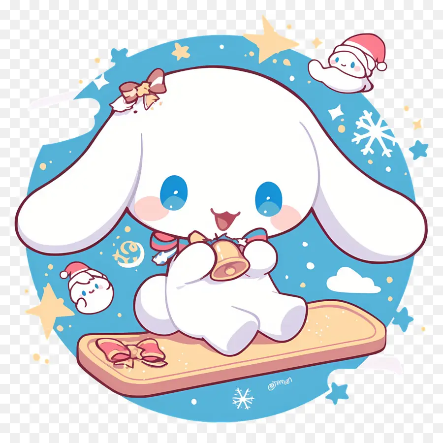 Lindo Cinnamoroll，Lindo Personaje De Dibujos Animados Blanco PNG