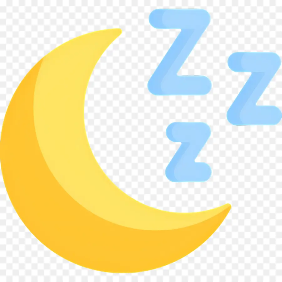 Dormir Zzz，Luna Con Z PNG