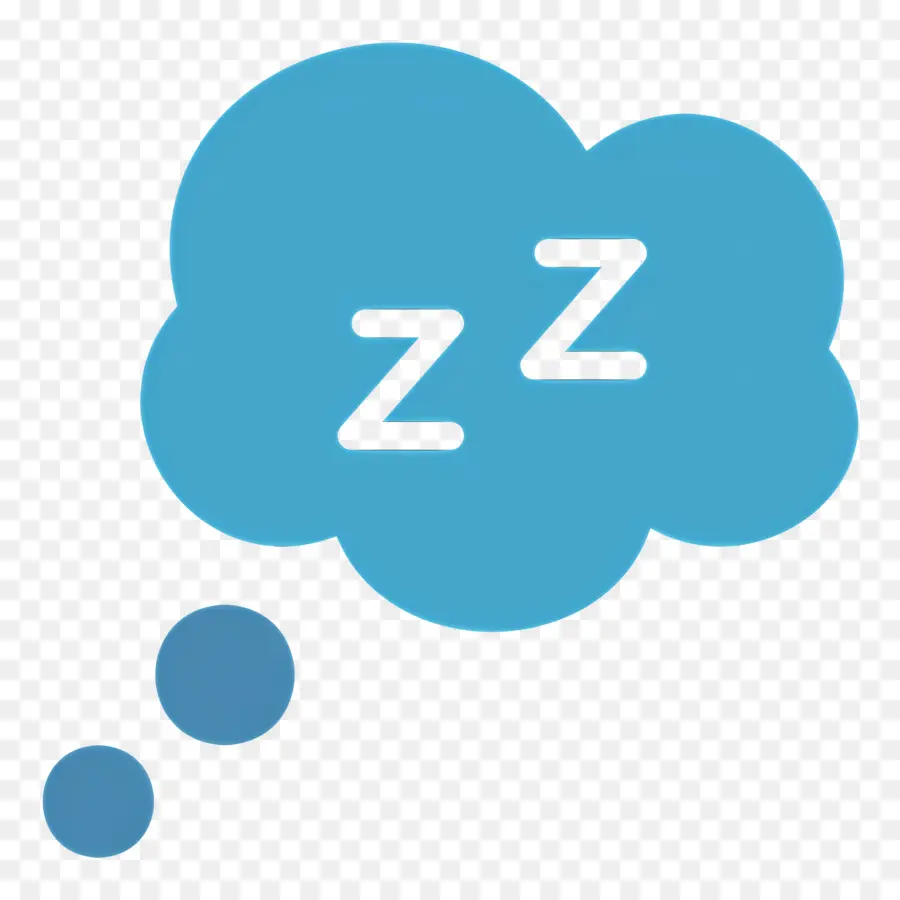 Dormir Zzz，Nube De Sueño PNG