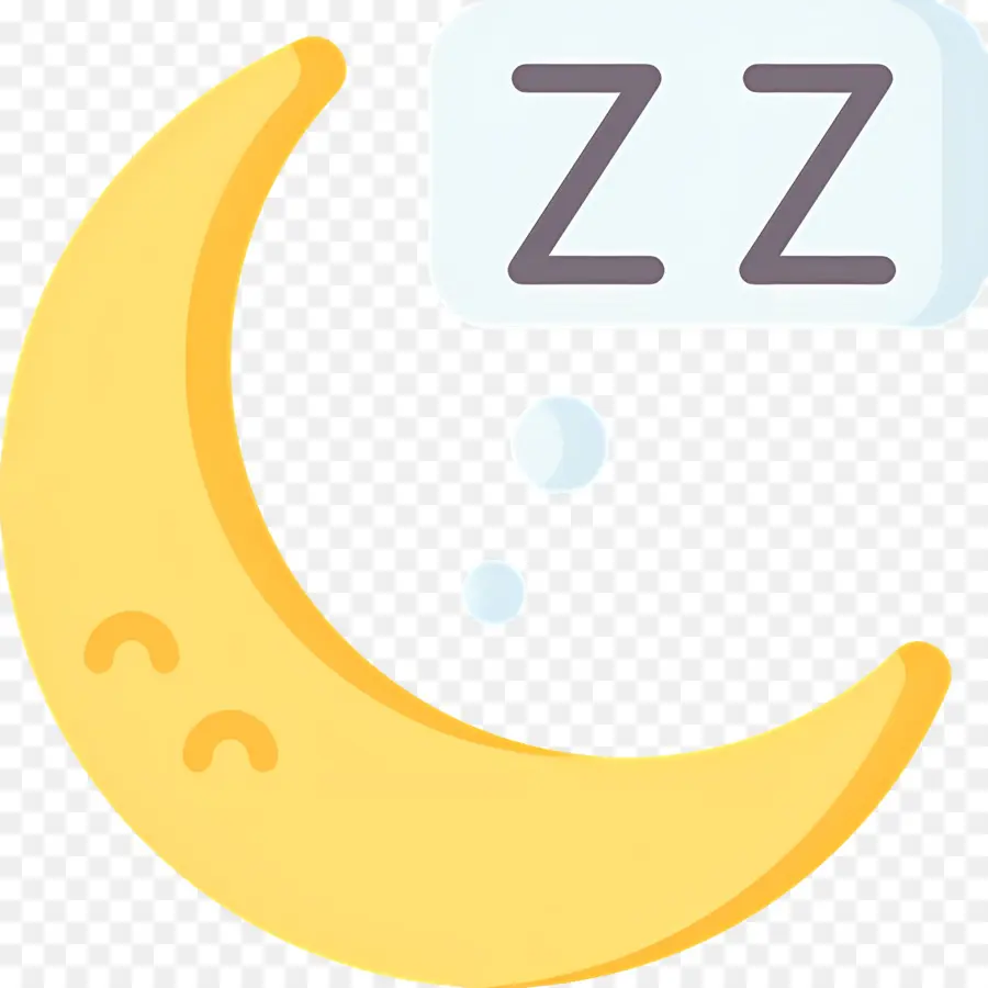 Dormir Zzz，Luna PNG