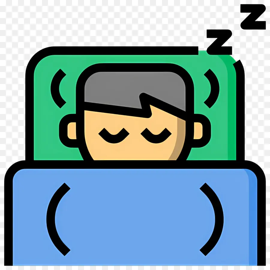 Dormir Zzz，Persona Dormida PNG