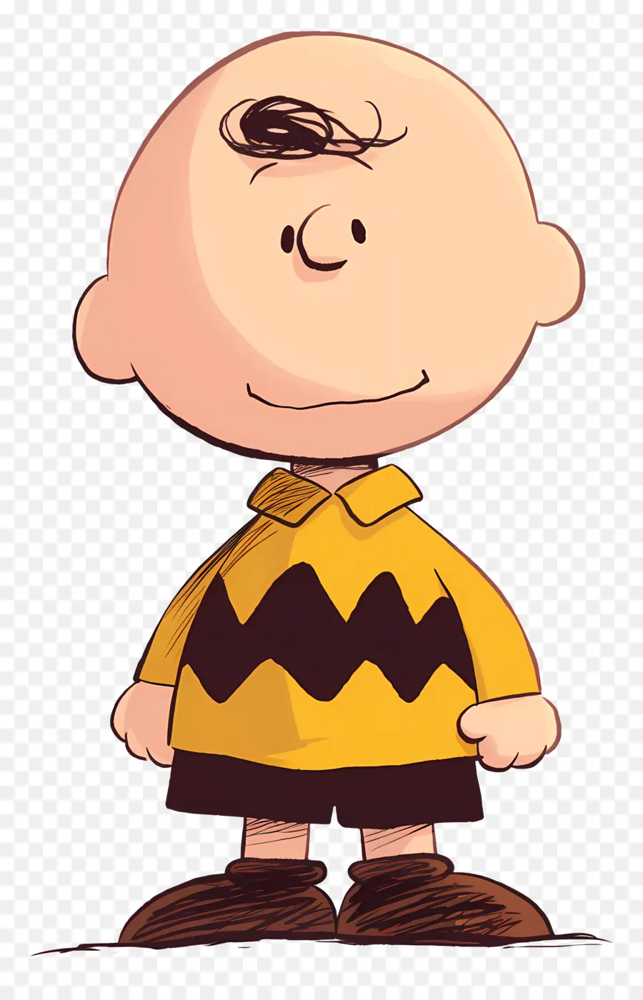 Charlie Marrón，Personaje De Dibujos Animados PNG