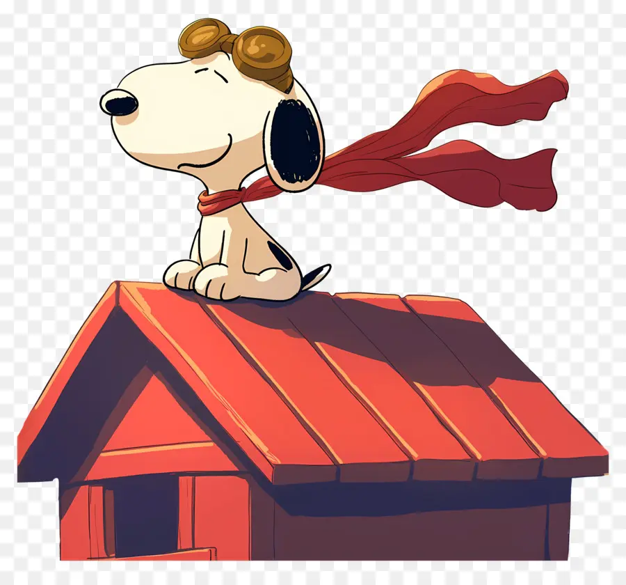 Snoopy，Perro De Dibujos Animados Con Gafas PNG