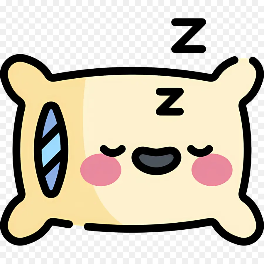 Dormir Zzz，Almohada Con Z PNG