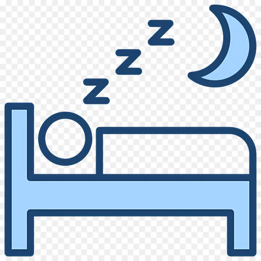 Dormir Zzz，Durmiendo En La Cama PNG