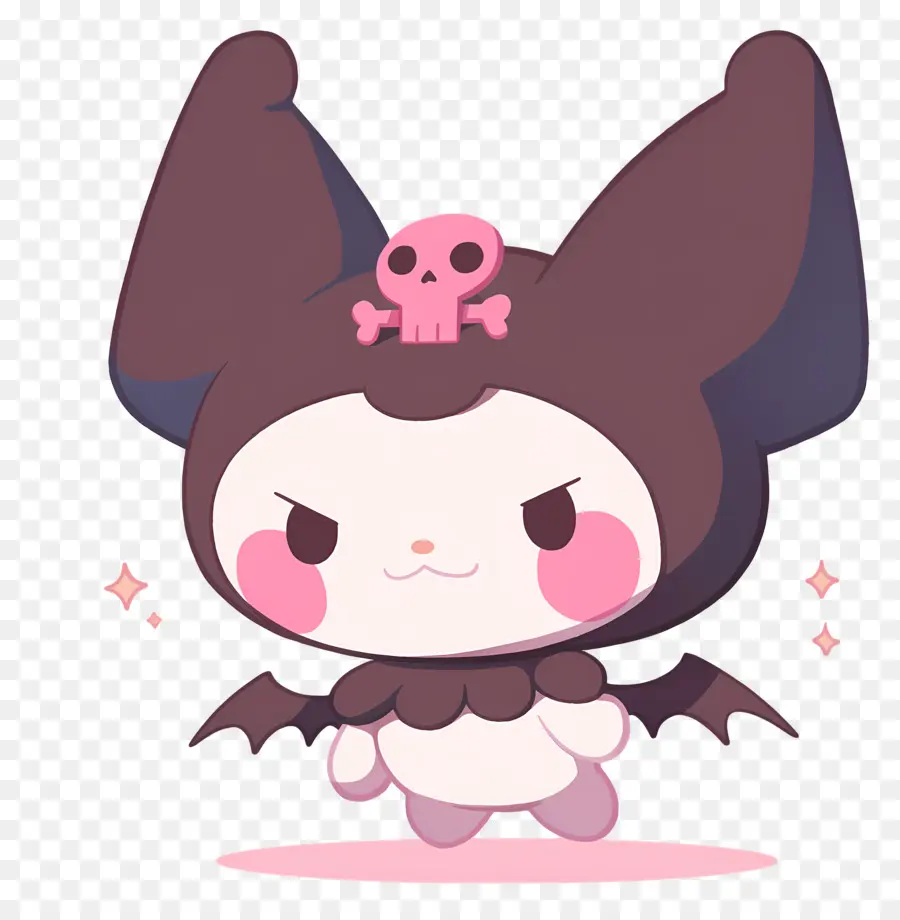 Kuromi，Lindo Personaje PNG