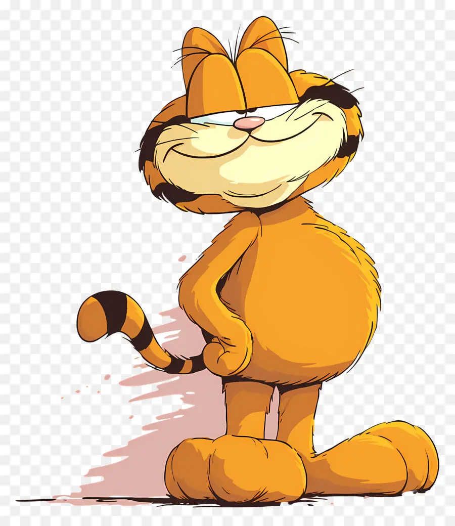 Garfield，Gato Naranja PNG