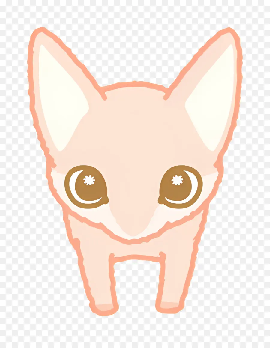 Bosanimal，Zorro Fennec Rosa PNG