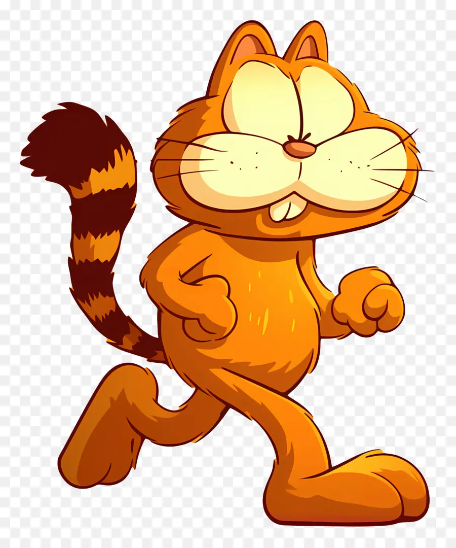 Garfield，Gato Naranja PNG