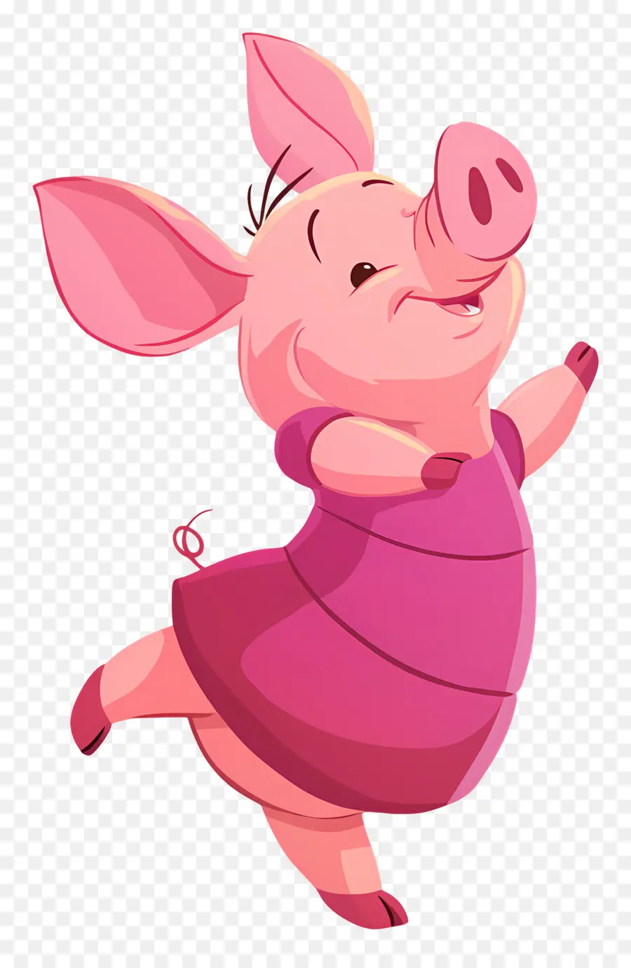 Cerdito，Rosa PNG