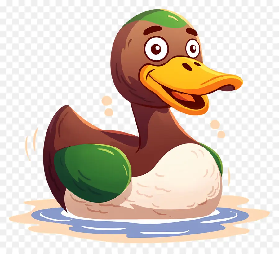 Dibujos Animados De Pato，Pato De Dibujos Animados PNG