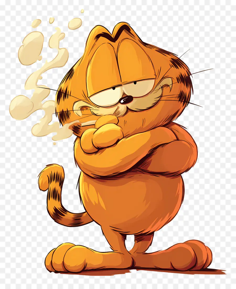 Garfield，Gato Naranja PNG