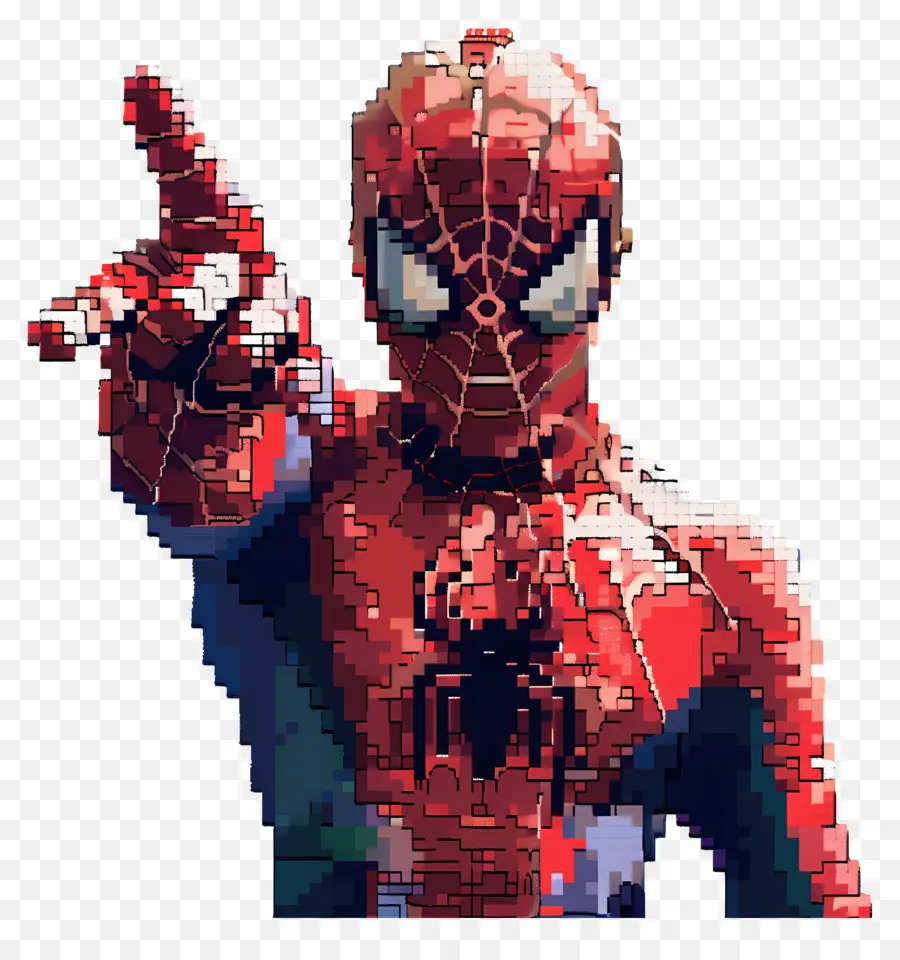 Píxel Spiderman，Hombre Araña Pixelado PNG