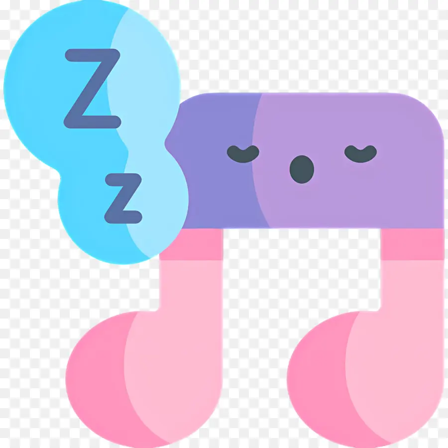 Dormir Zzz，Notas Musicales PNG