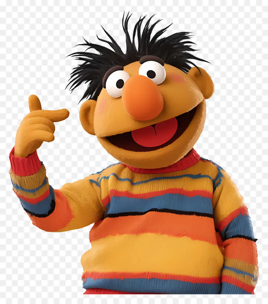 Ernie，Personaje De Dibujos Animados PNG