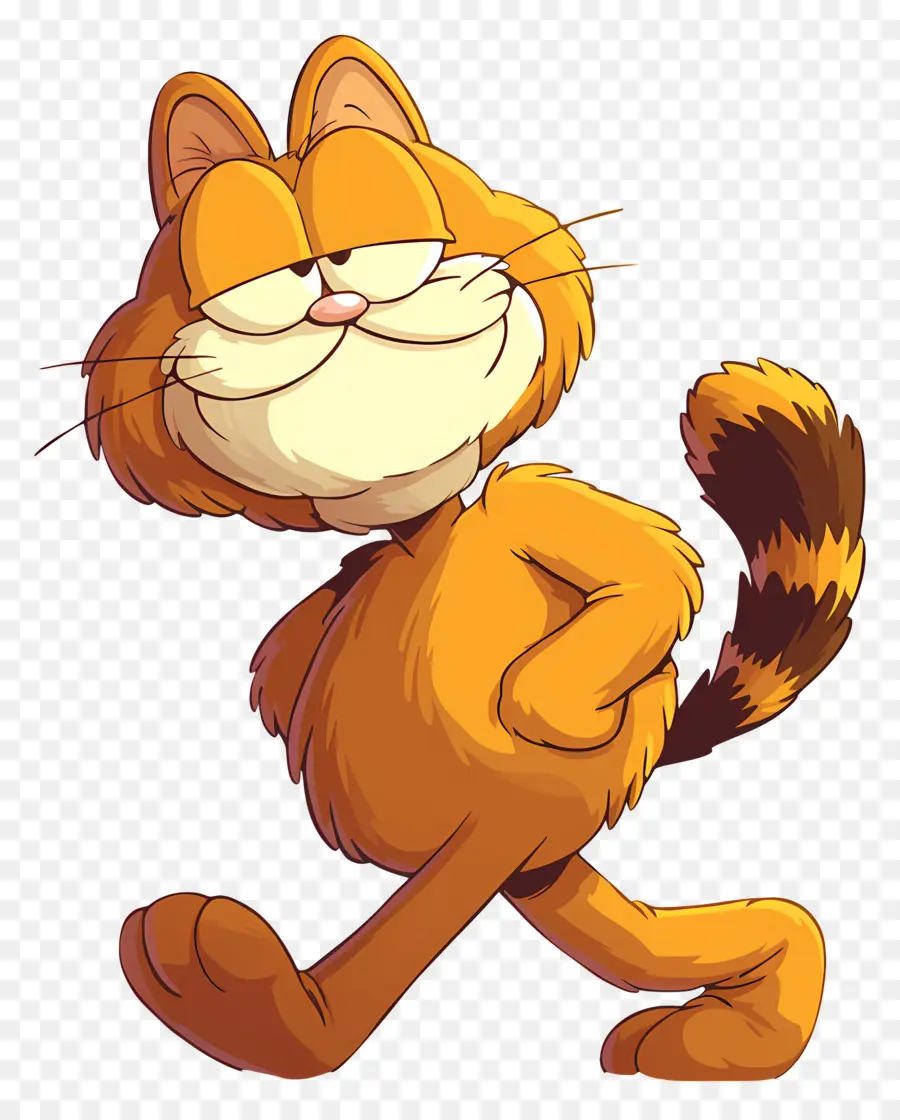 Garfield，Gato Naranja PNG