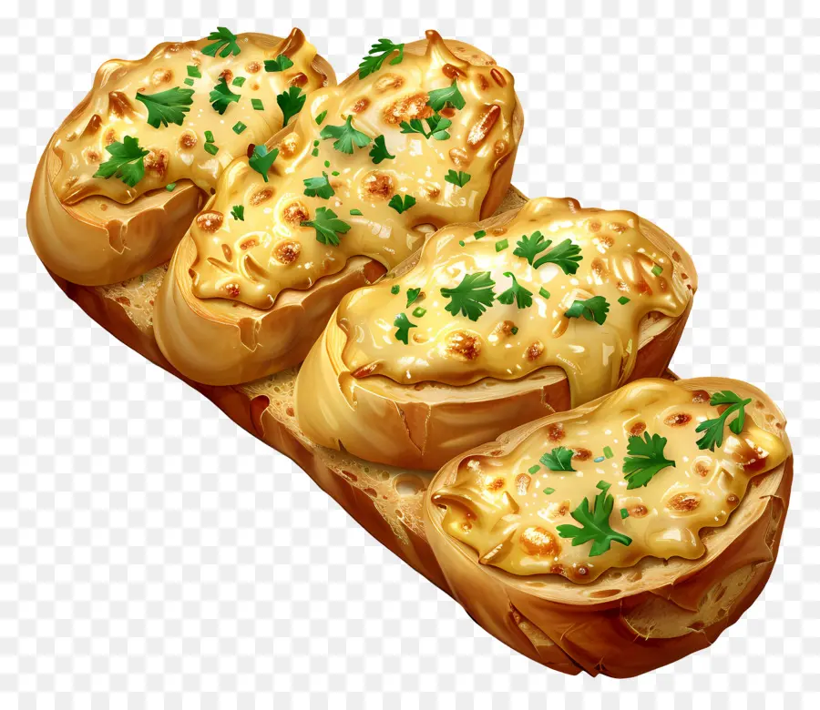 Pan De Ajo，Pan Con Queso PNG