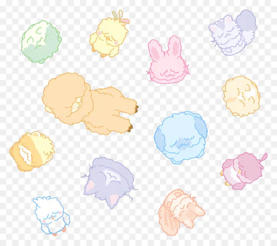 Bosanimal，Animales Coloridos PNG