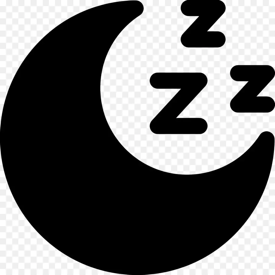 Dormir Zzz，Luna Con Z PNG